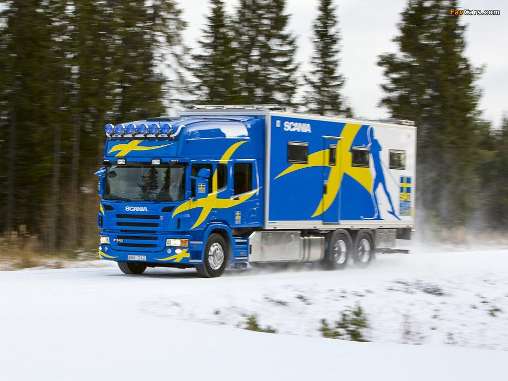 Lastwagen Scania P340 6X4