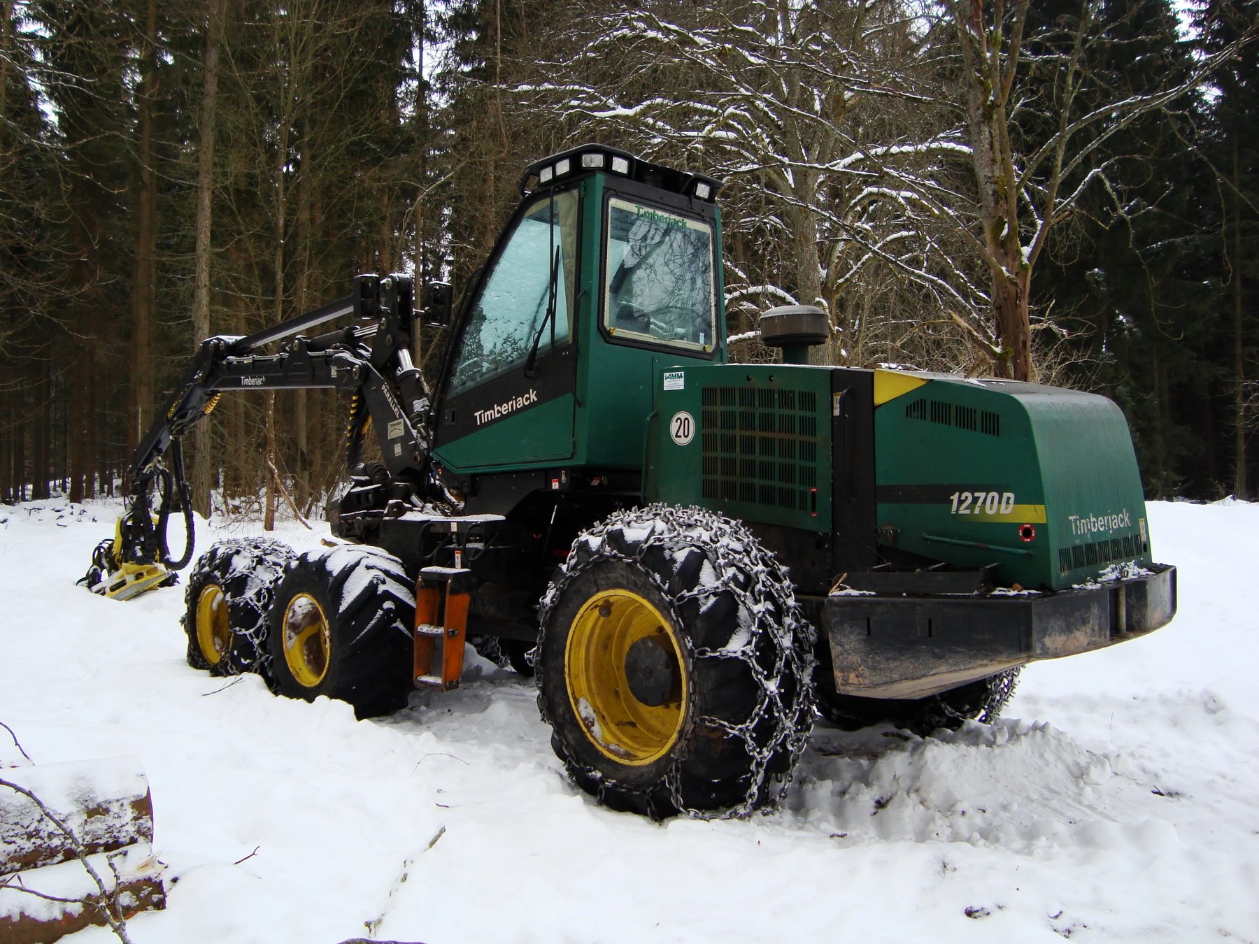 Maszyna leśna Timberjack 1270D