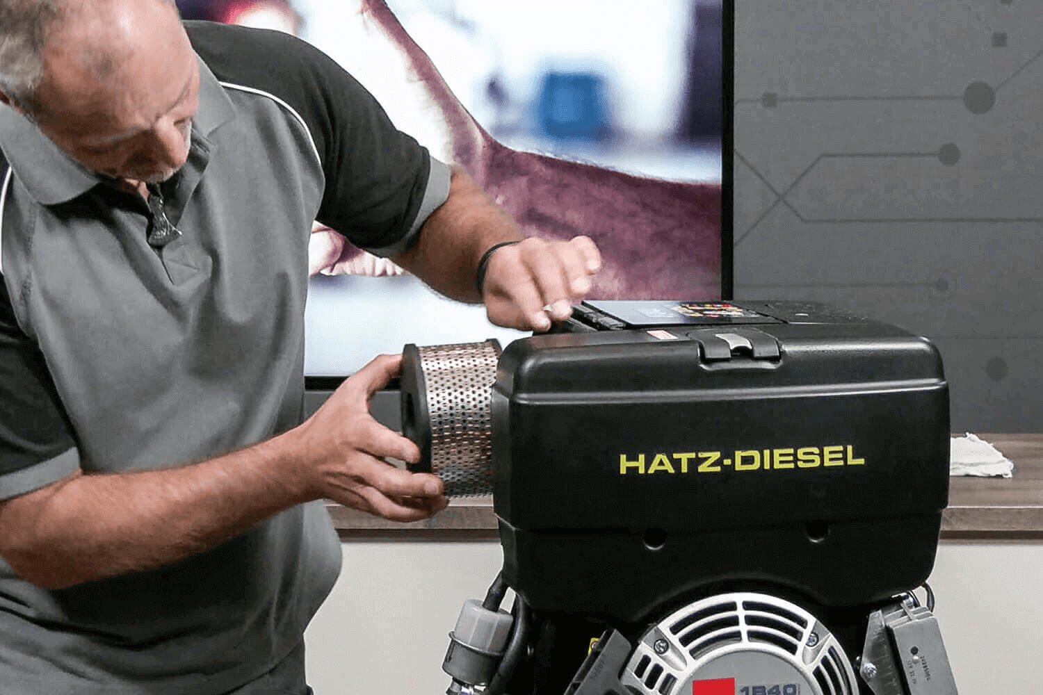 Diesel engine Hatz B20-3450