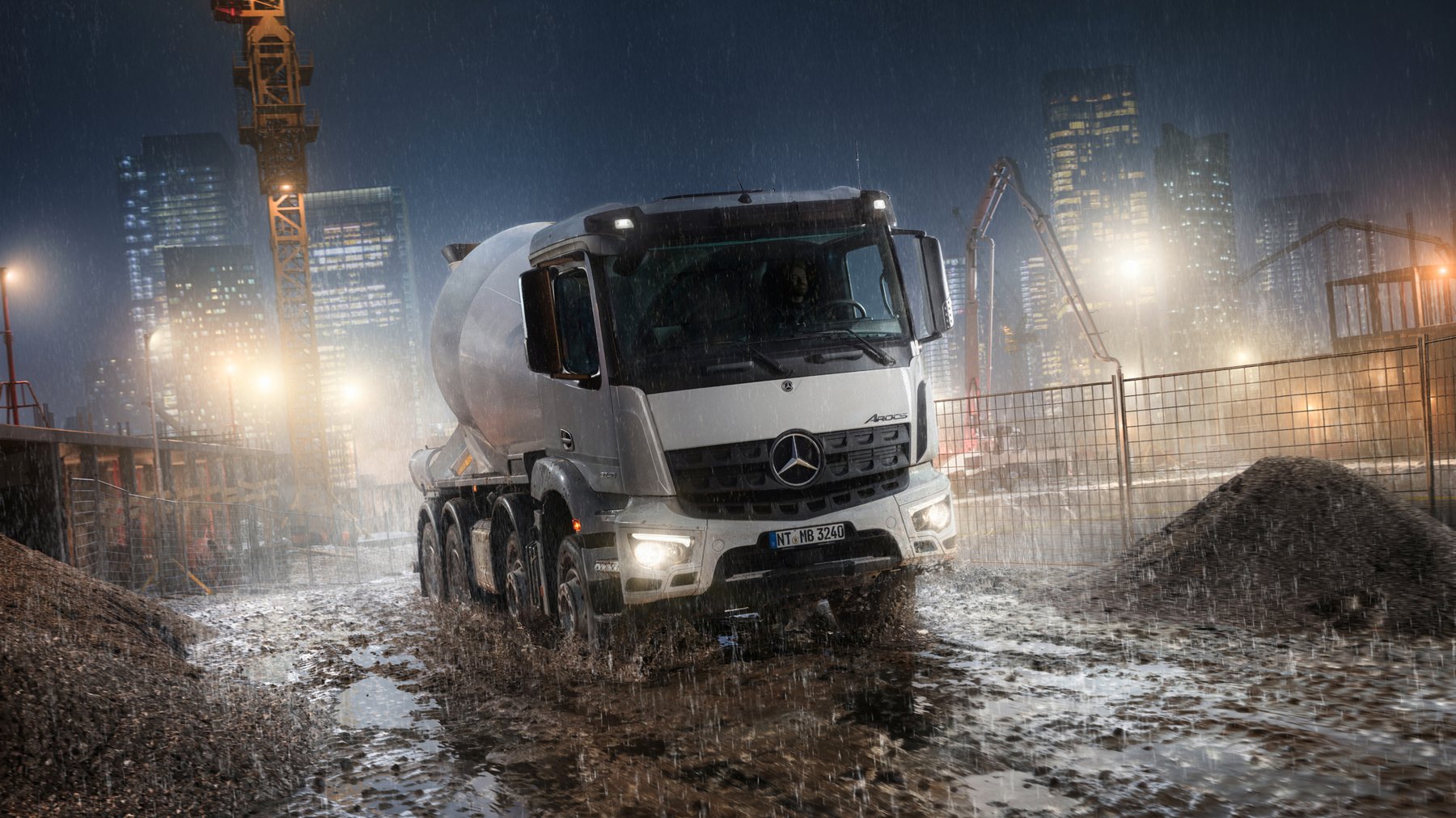 Truck Mercedes Benz 35-42 WSG