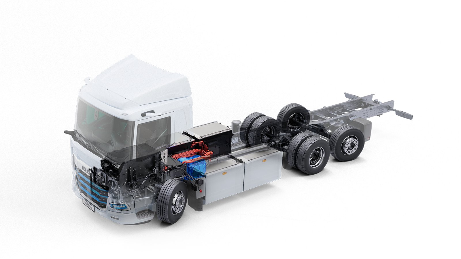 Lastwagen DAF XD 270 FAN BEV