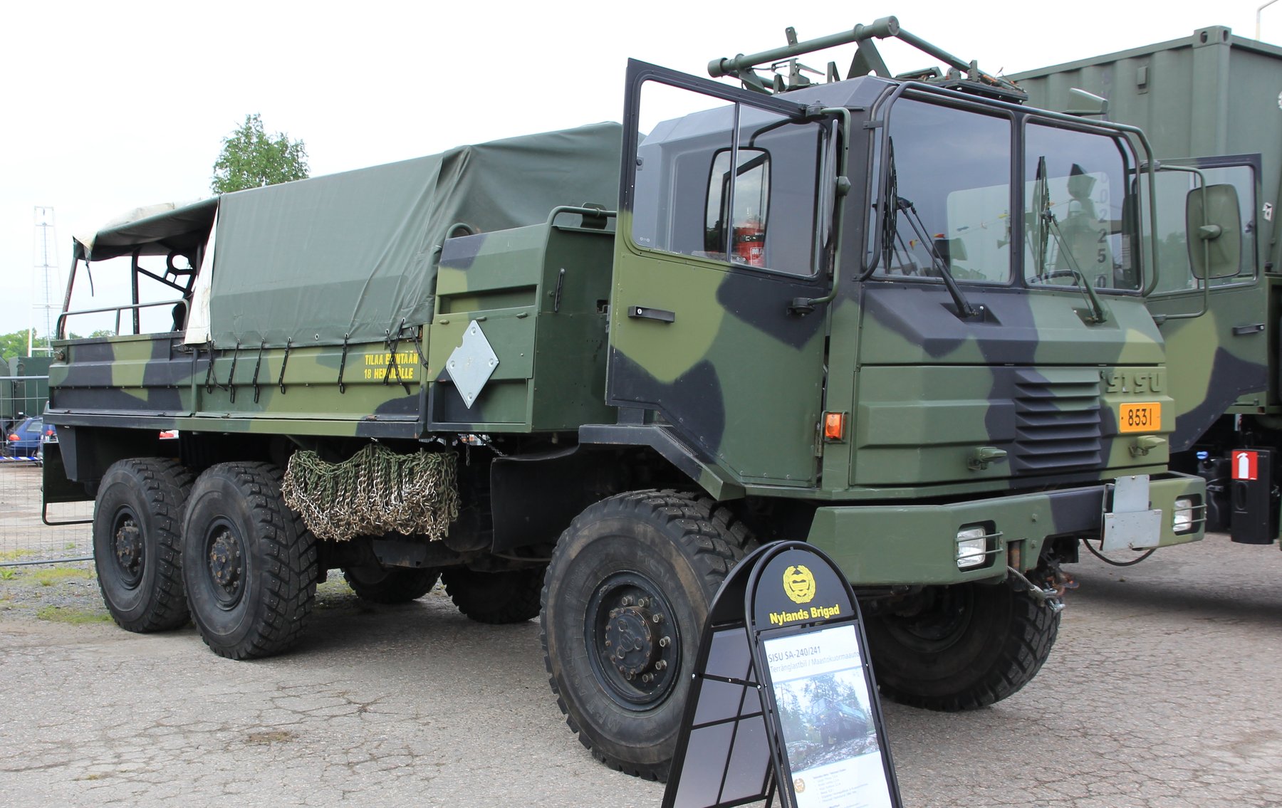 Truck Sisu K-41 ST/4350