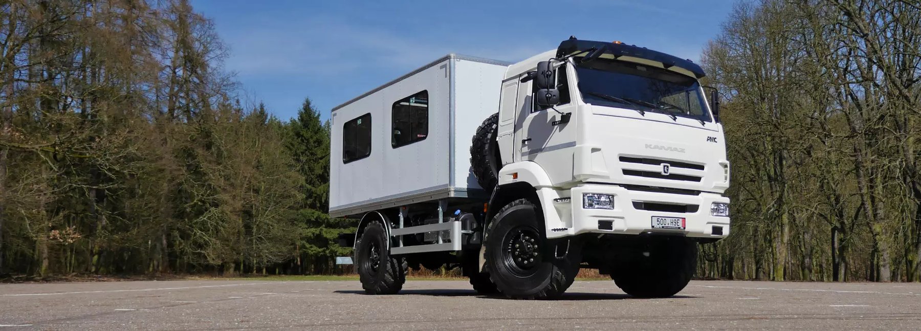 Lastwagen Kamaz КАМАЗ-43502