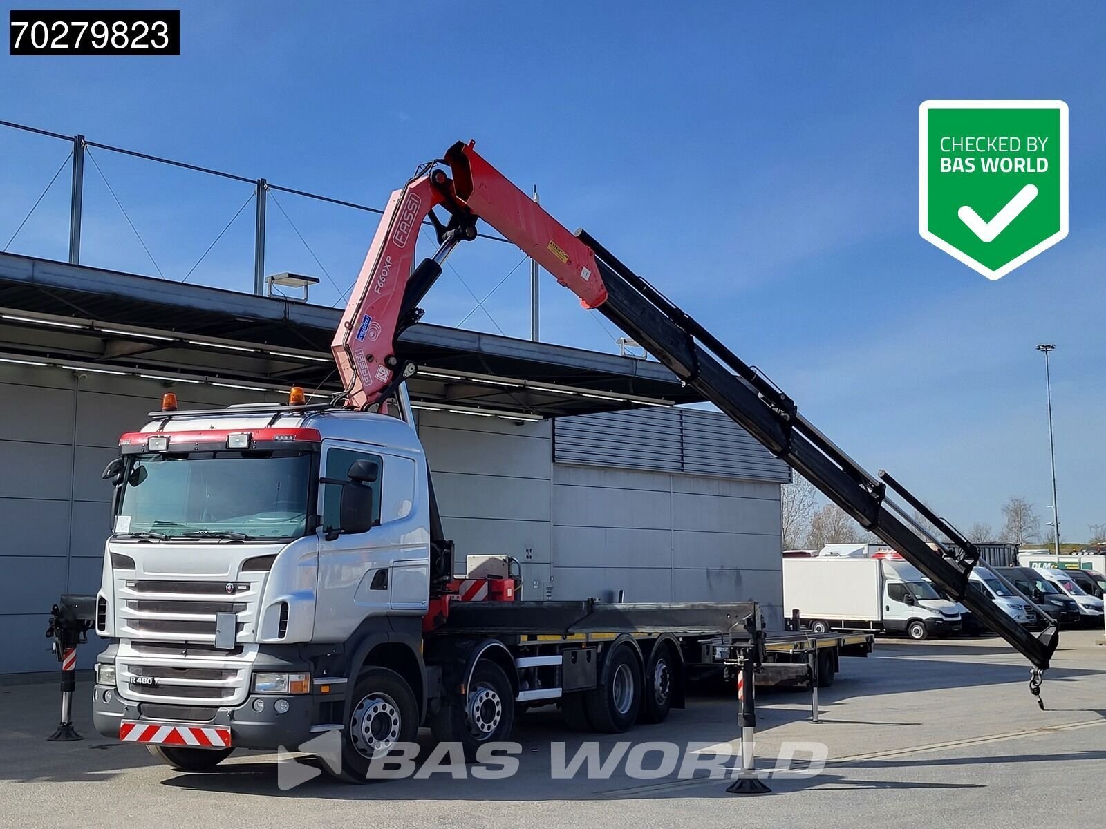 Truck Scania R480 8X2