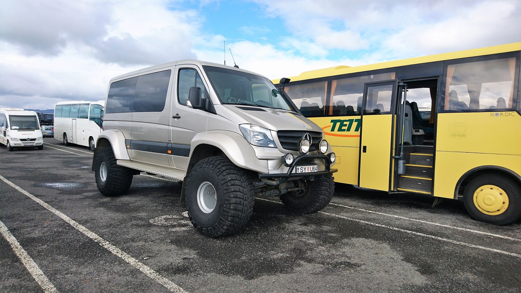 Truck Mercedes Benz SPRINTER 519 CDI 4X4