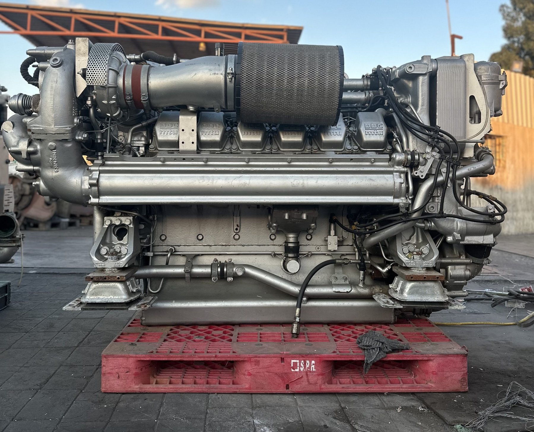 Dieselmotor Rolls Royce Solutions 12V2000P12