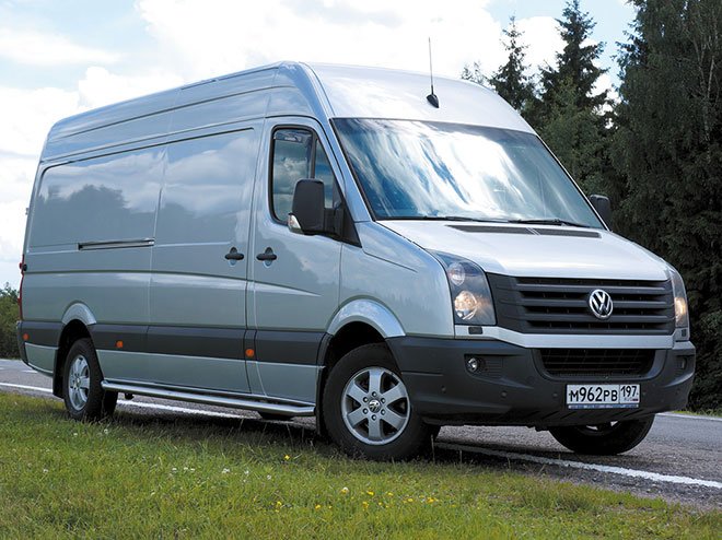 Truck Volkswagen CRAFTER KASTEN