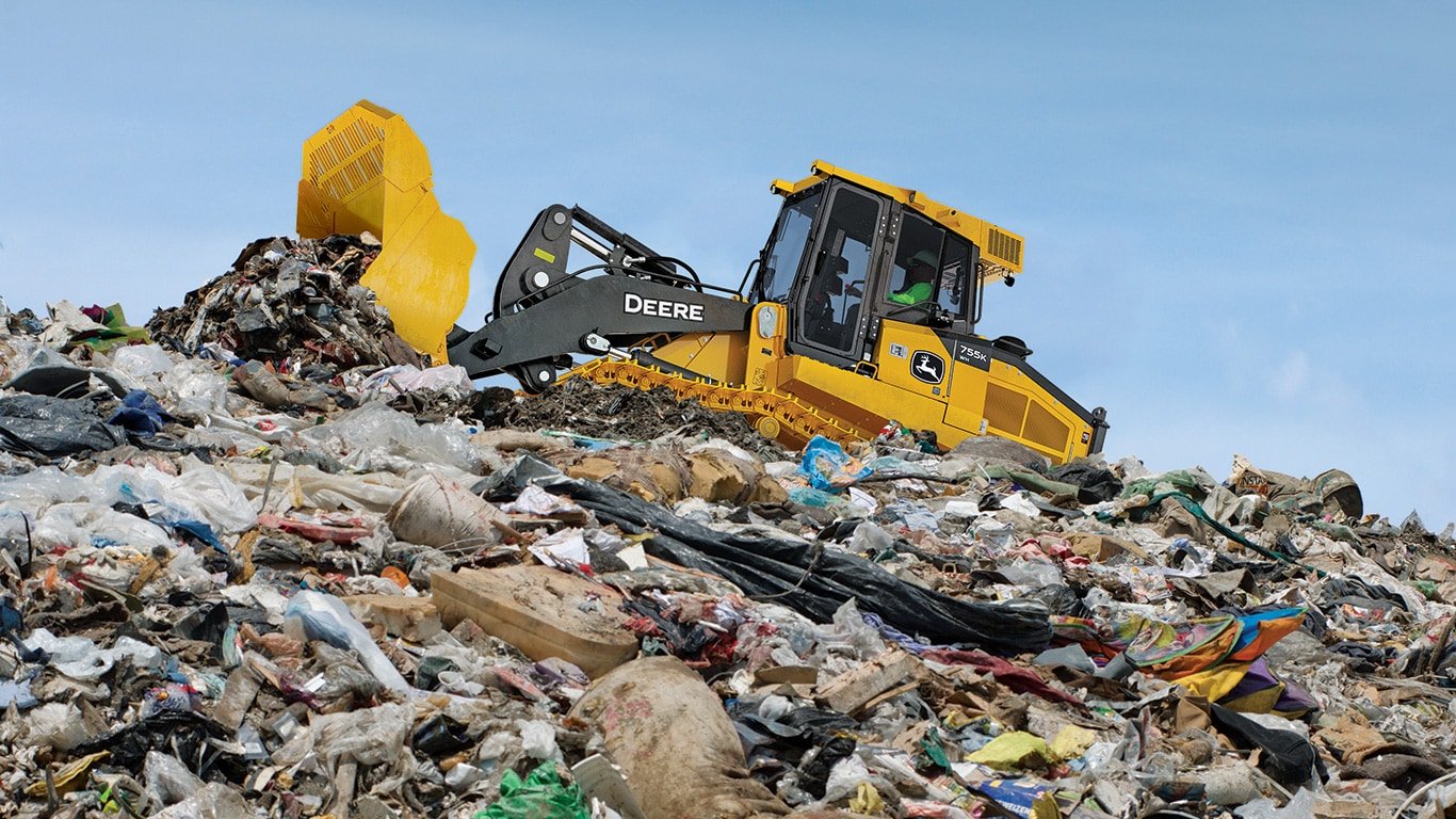 Bergbaumaschine John Deere 1050J Waste Handler Crawler