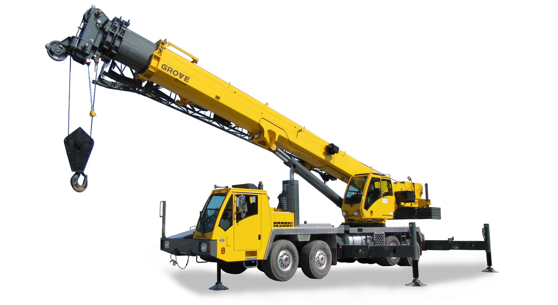 Mobile & rough terrain cranes Grove TMS800E