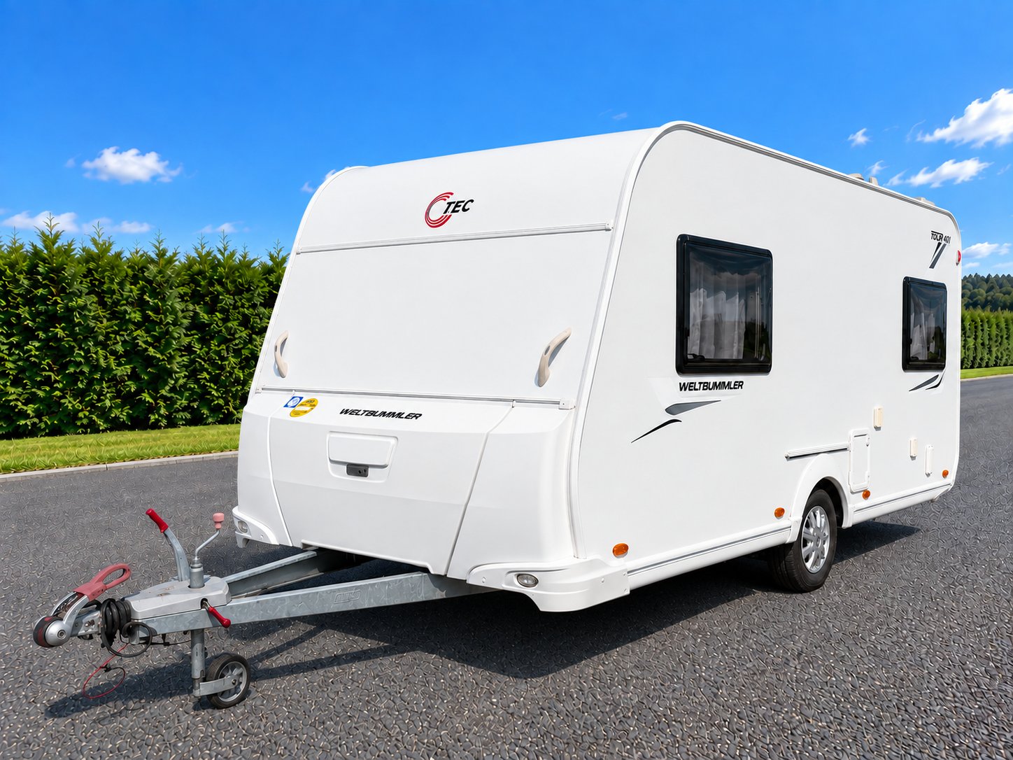 Anhänger T.E.C. TB5470 TR WELTBUMMLER