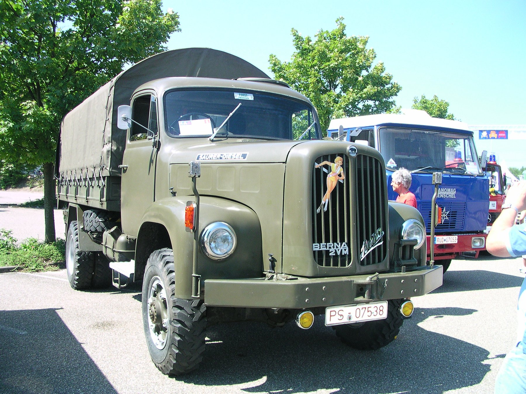 Lastwagen Saurer BERNA 2VM