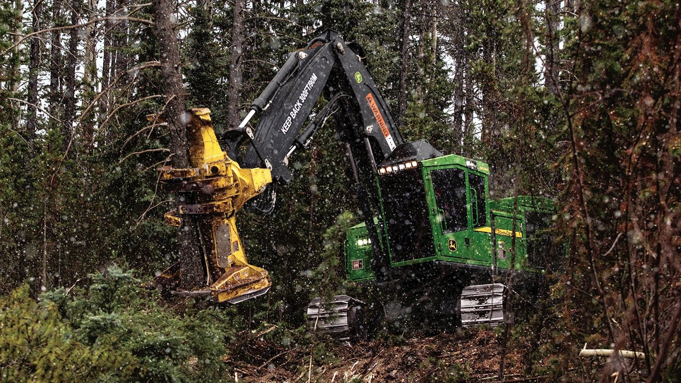 Forstmaschine John Deere 953M