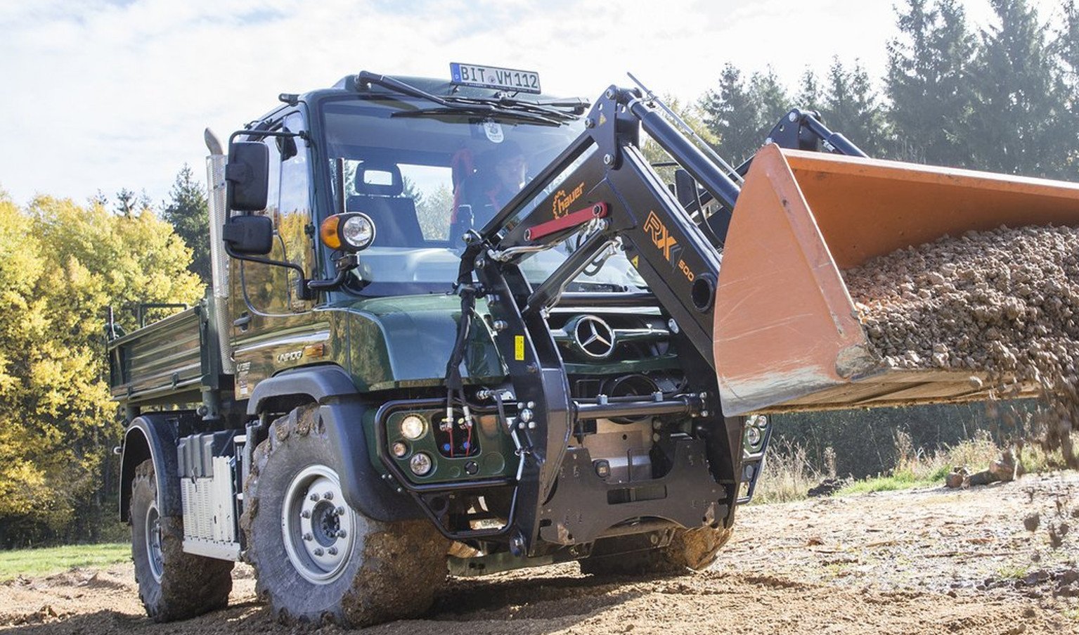 Tractor Daimler Benz Unimog 401