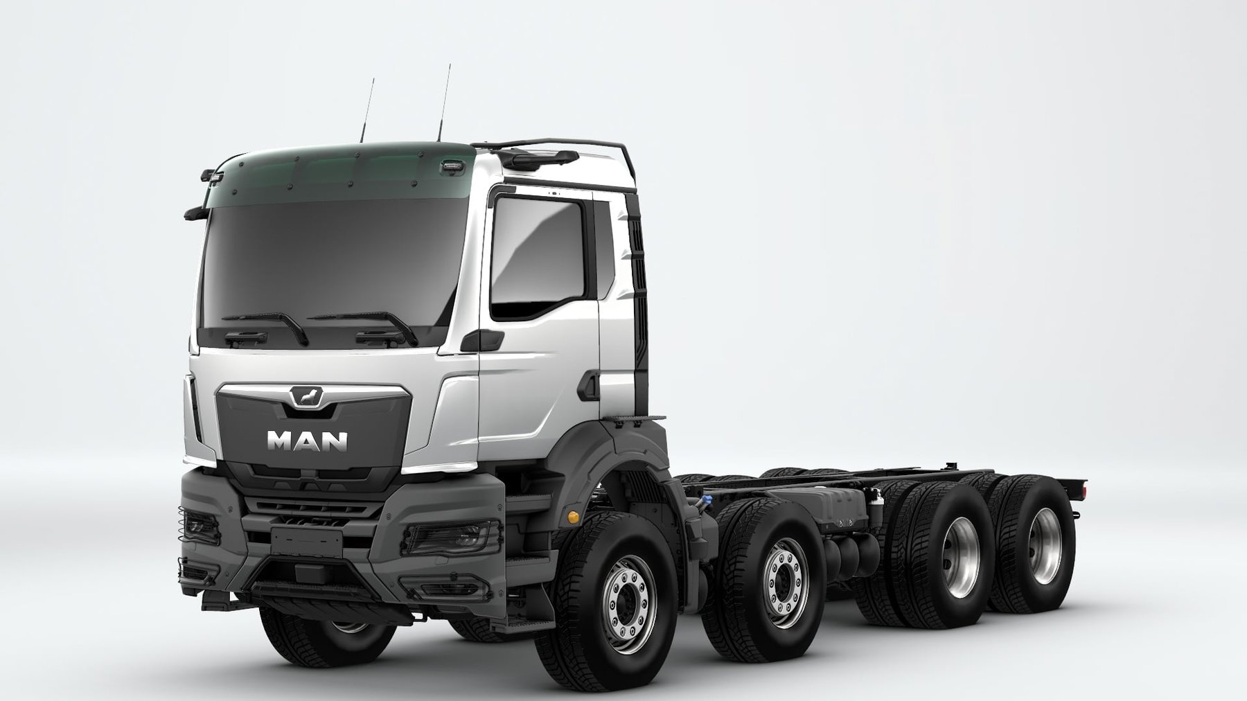 Truck MAN TGS 35.520 8x4-4 BL CH