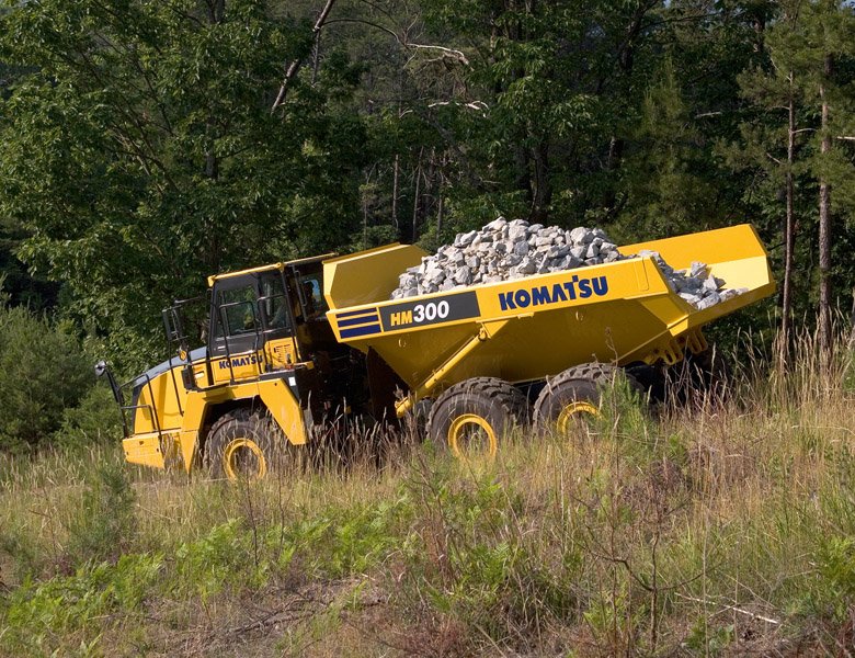 Mining machine Komatsu HM300-3