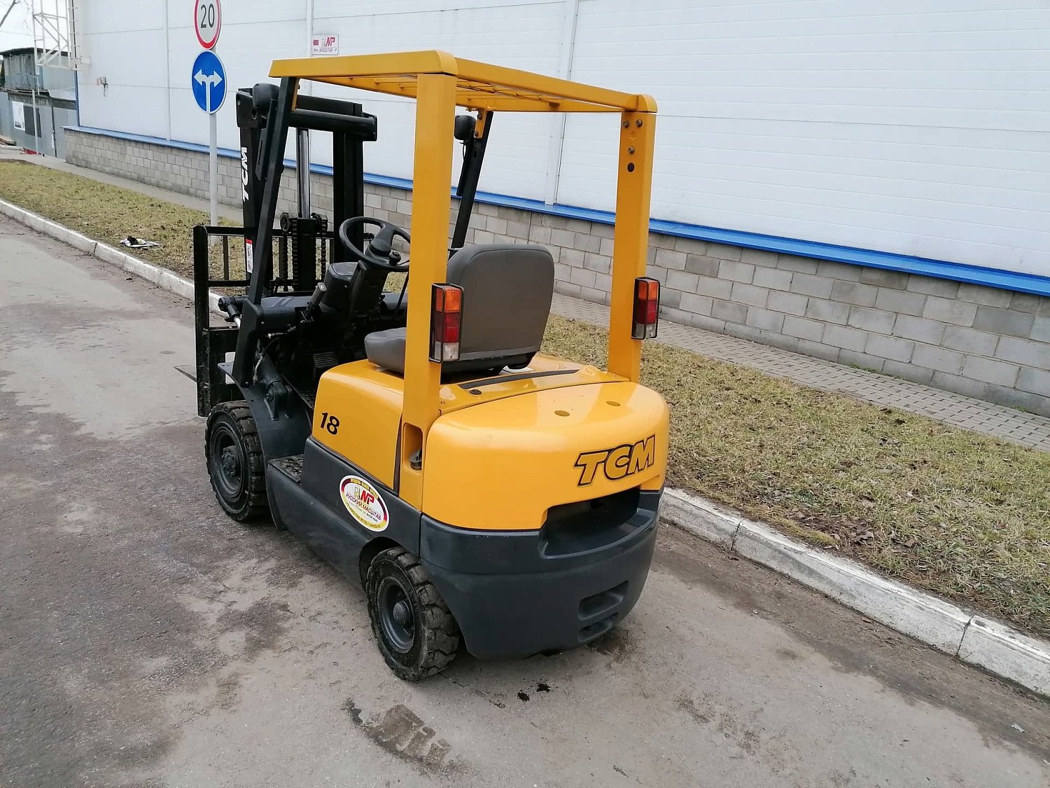 Treibgasstapler TCM FG15N18