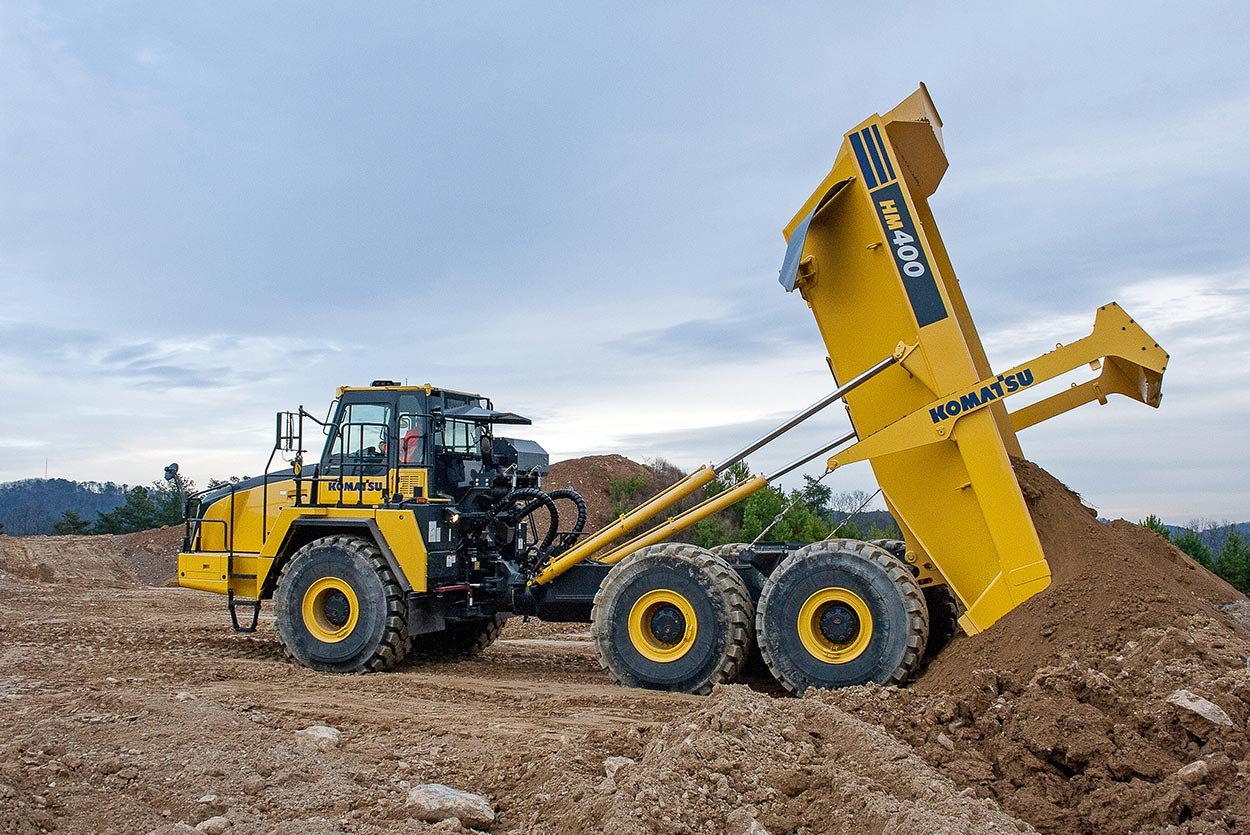 Mining machine Komatsu Hm400-1