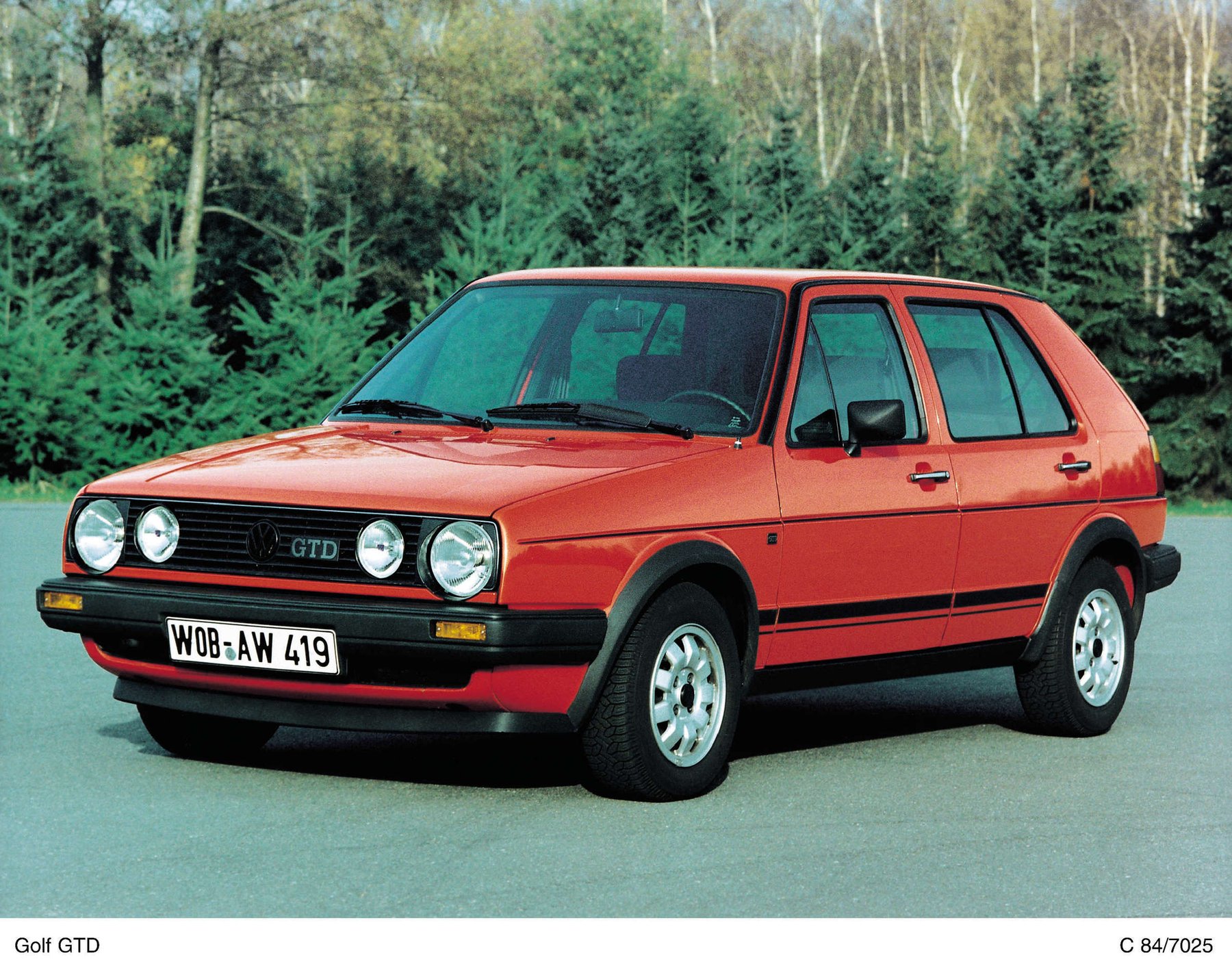 Van Volkswagen GOLF C DIESEL 40 KW