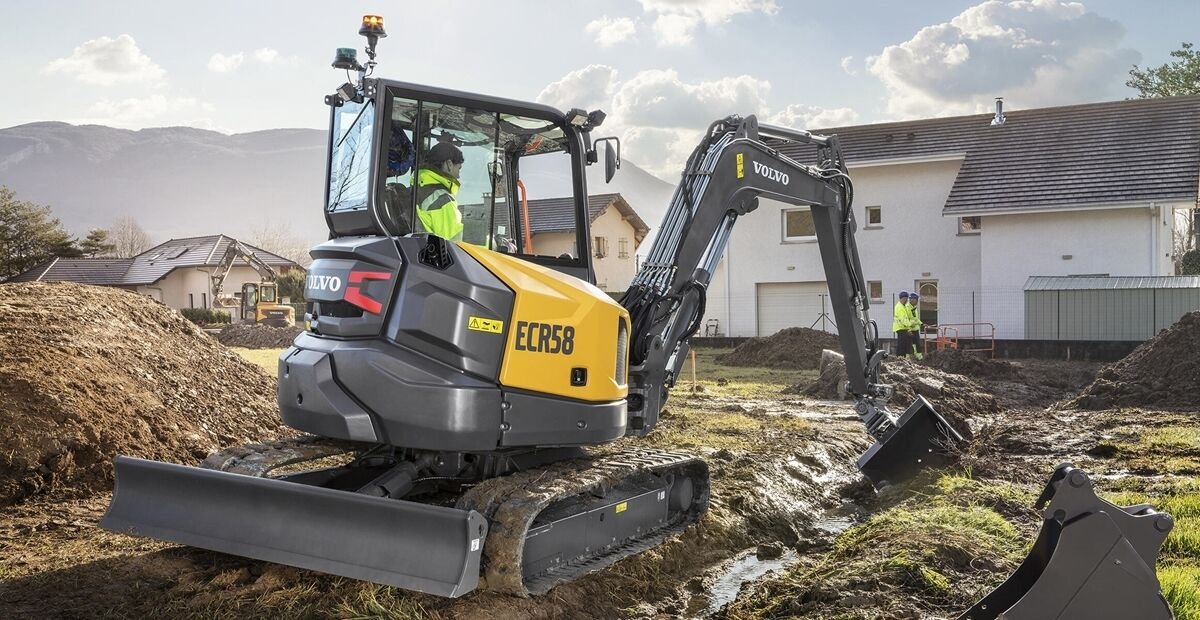 Excavator Volvo CE Compact Excavator ECR58