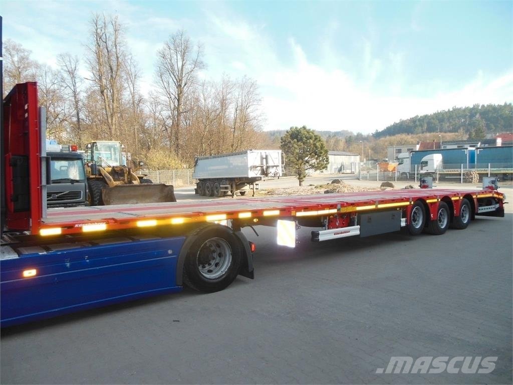 Flatbed trailers Kässbohrer K.SPS.XS 3 / 0N - 15 / 27