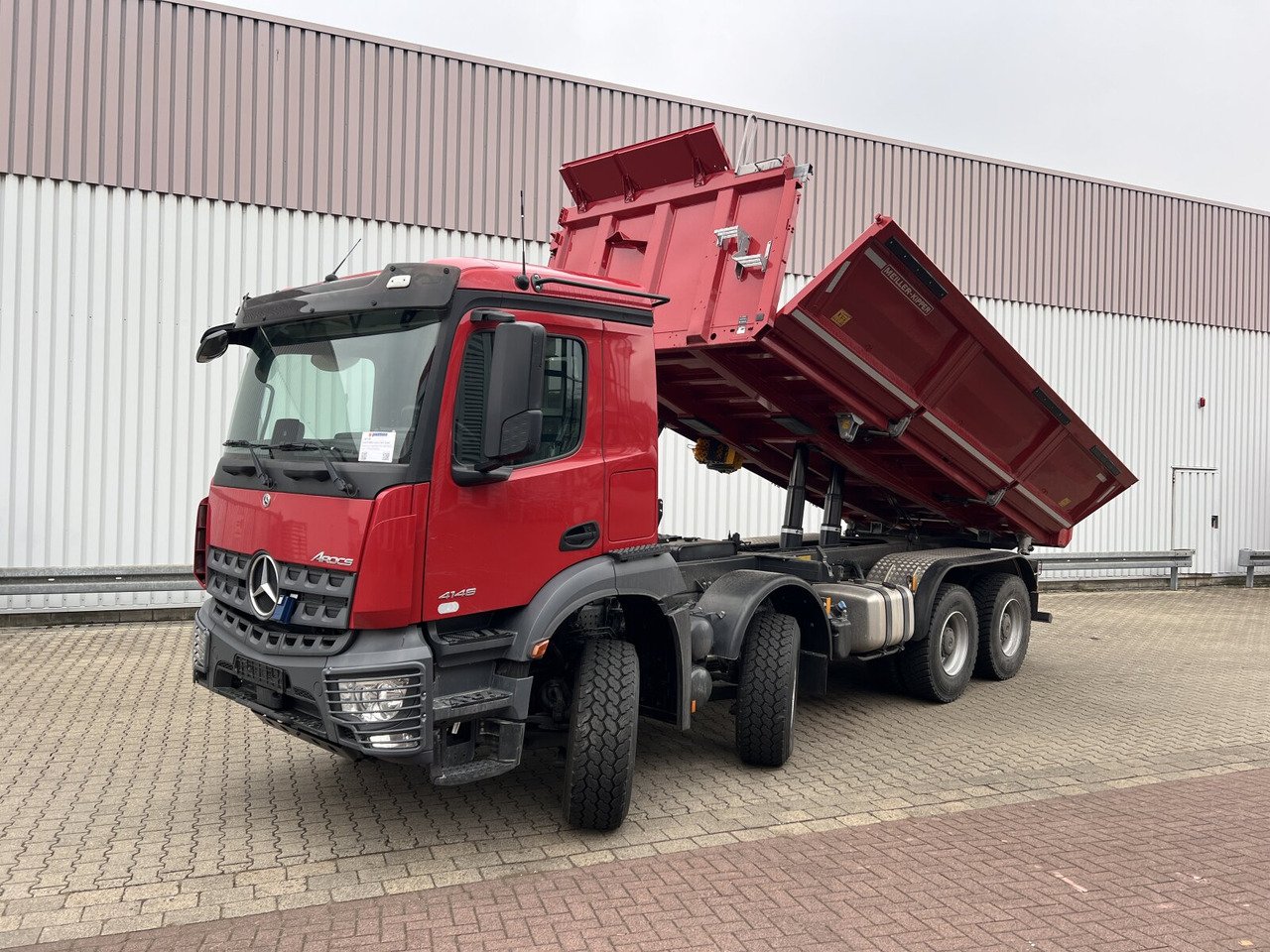 Truck Mercedes Benz 4146 K 8X4/4
