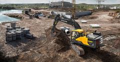 Volvo CE Crawler Excavator EC220E
