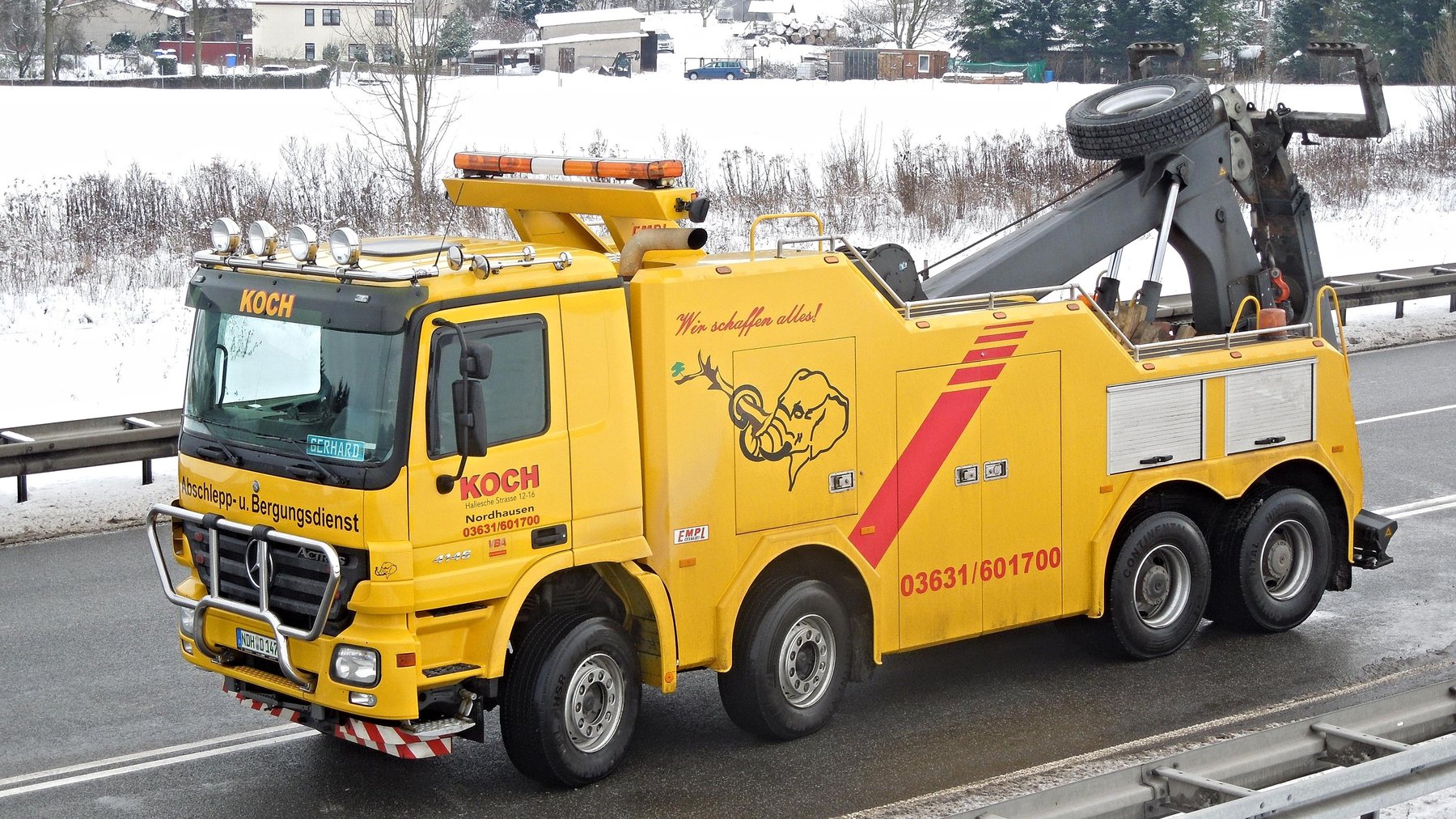 Truck Mercedes Benz ACTROS 4146 B