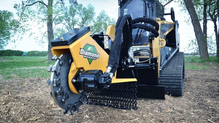 Diamond Mowers Skid Steer Stump Grinders