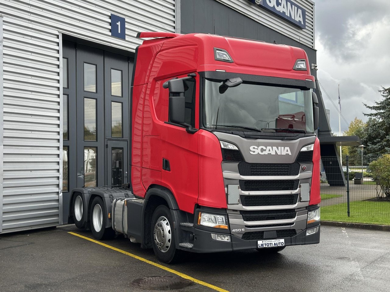 Truck Scania RS S650 A6X2NB