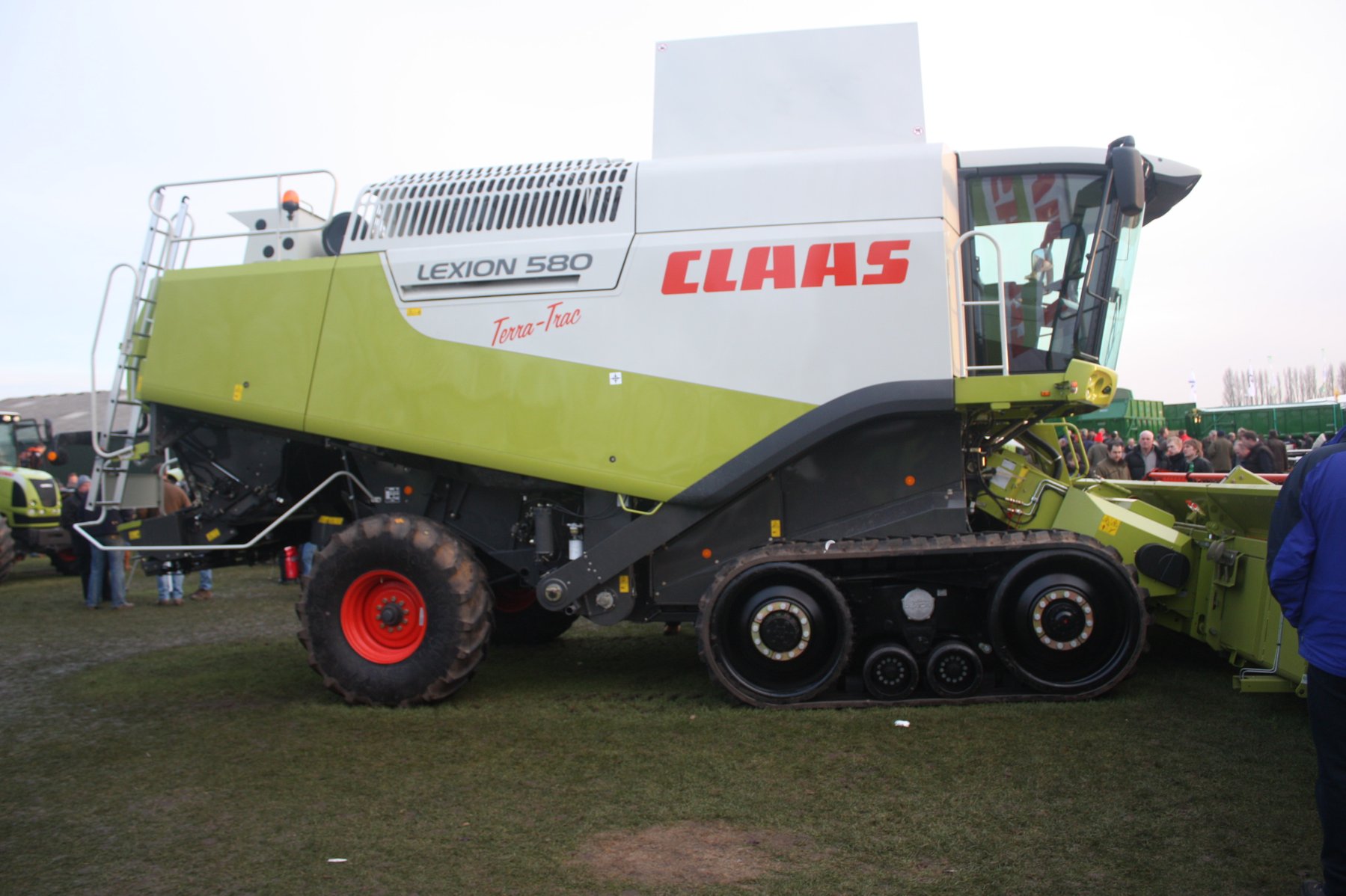Combines CLAAS Lexion 580+ TERRA TRAC
