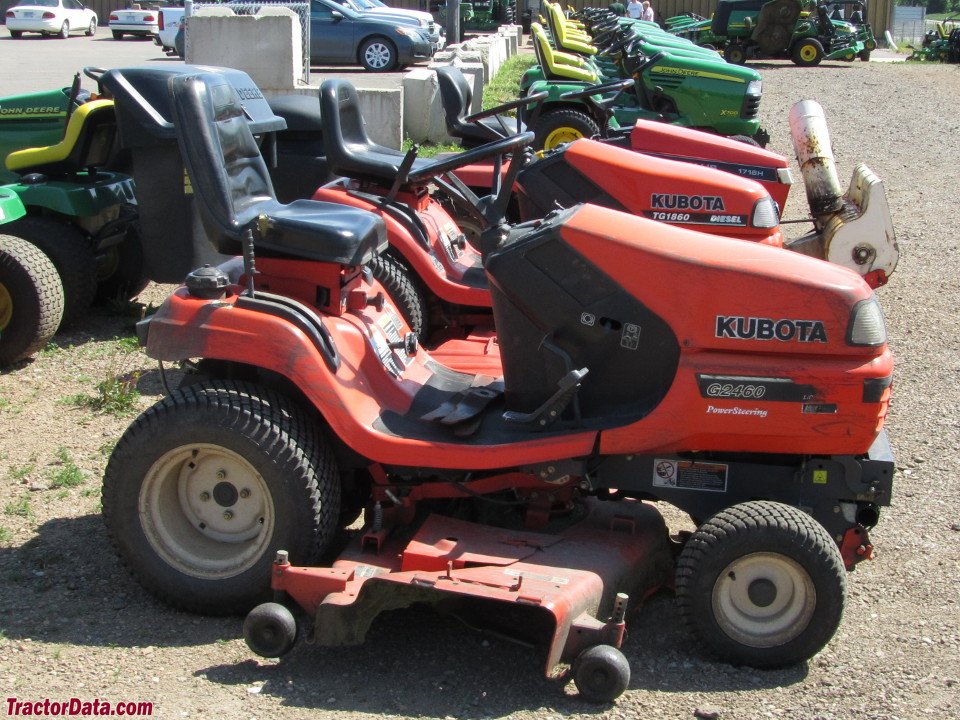 Ride-on mowers Kubota G2460