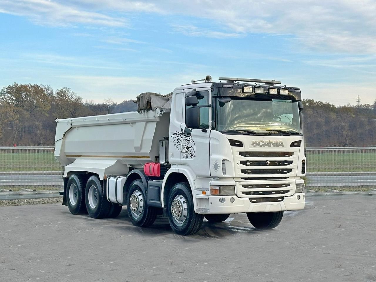 Truck Scania Scania G480 8x4