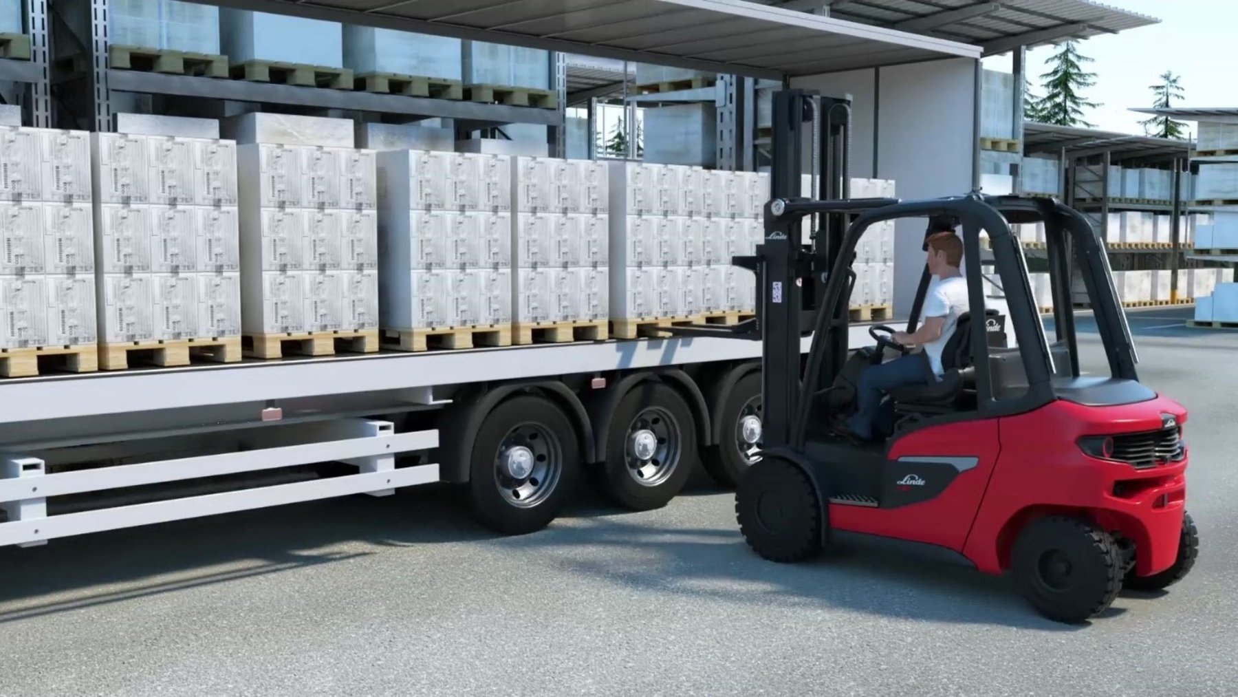 Wózki spalinowe Diesel Linde H20-02/600