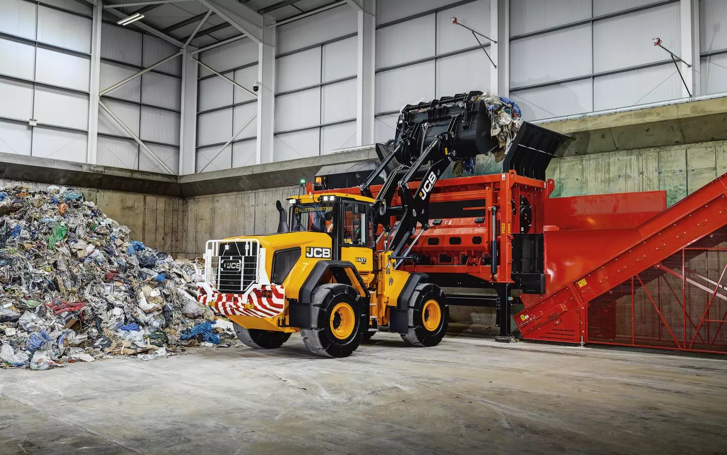 Radlader JCB 437 Wastemaster