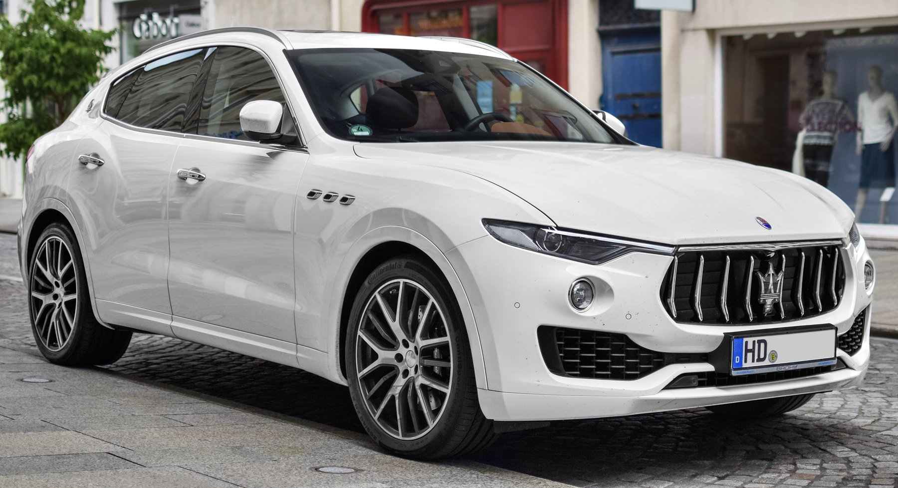 Van Maserati Levante diesel