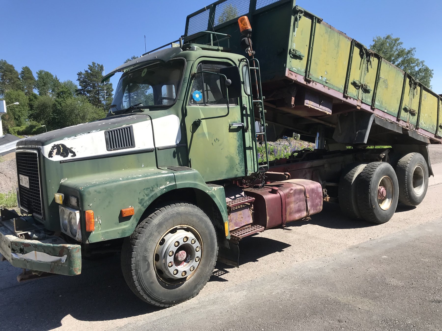 Samochód ciężarowy Volvo N10-6X2