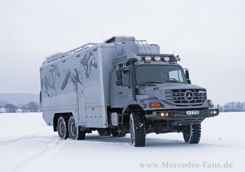 Lastwagen Mercedes Benz 2733