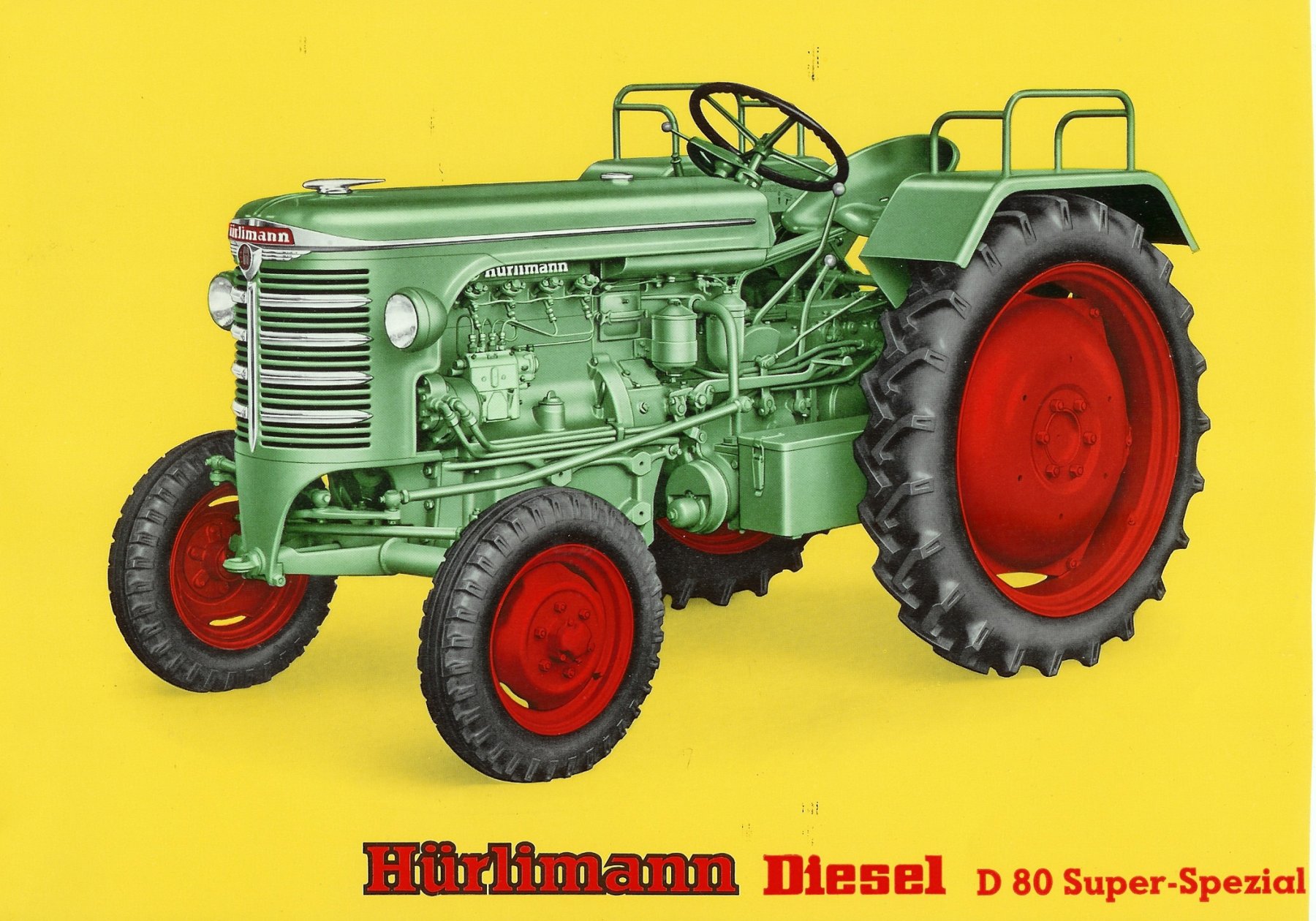 Tractor Hürlimann D80