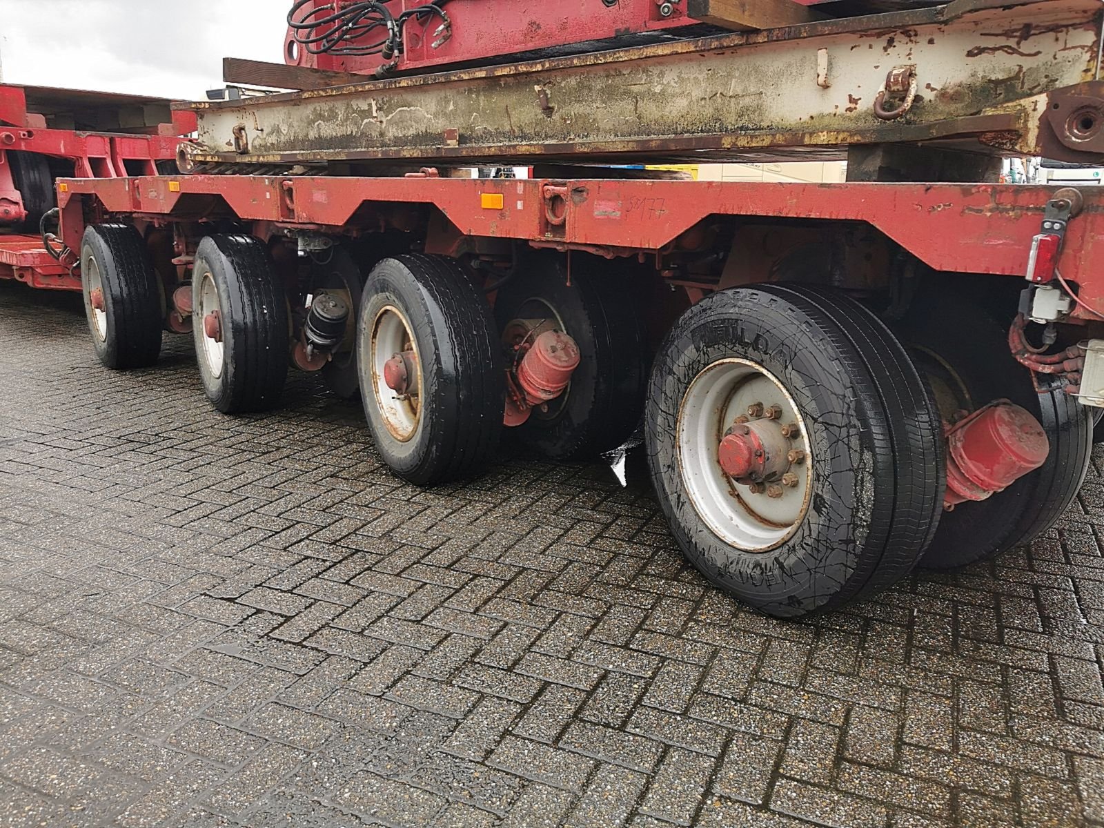 Trailer Scheuerle K 100/4 + K 50/2