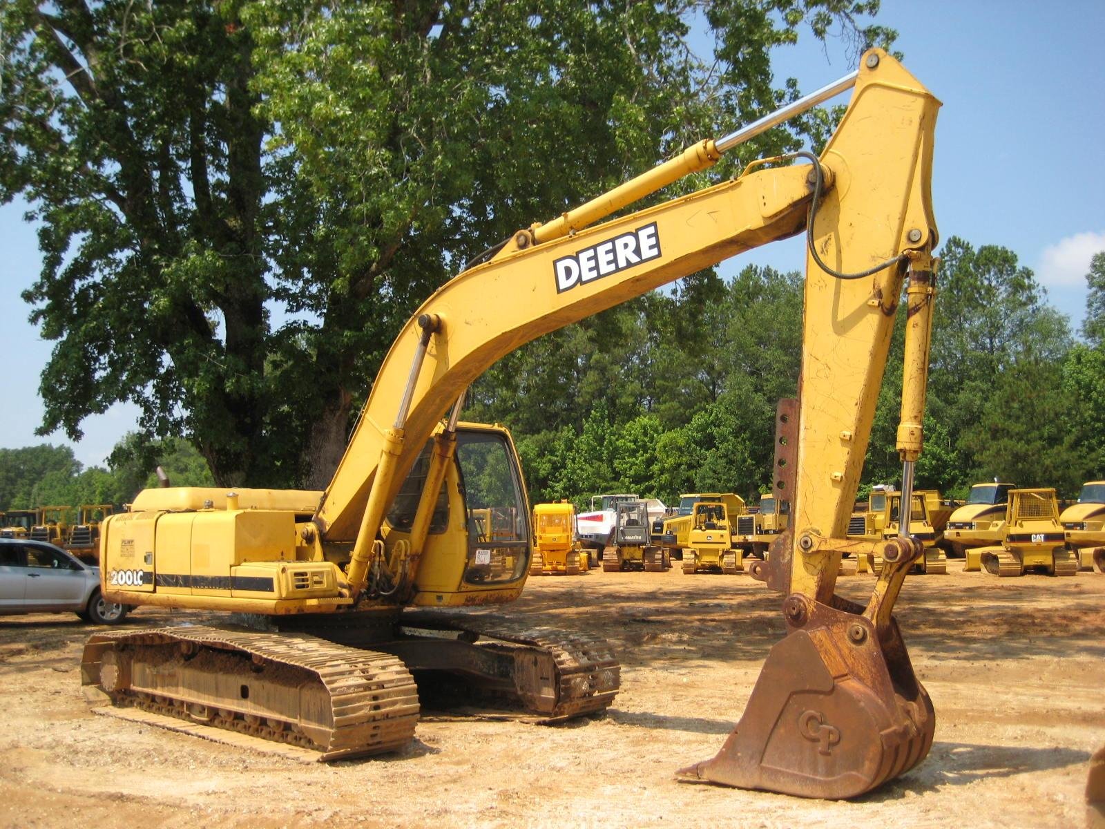 Excavator John Deere 200C LC Super Long Front