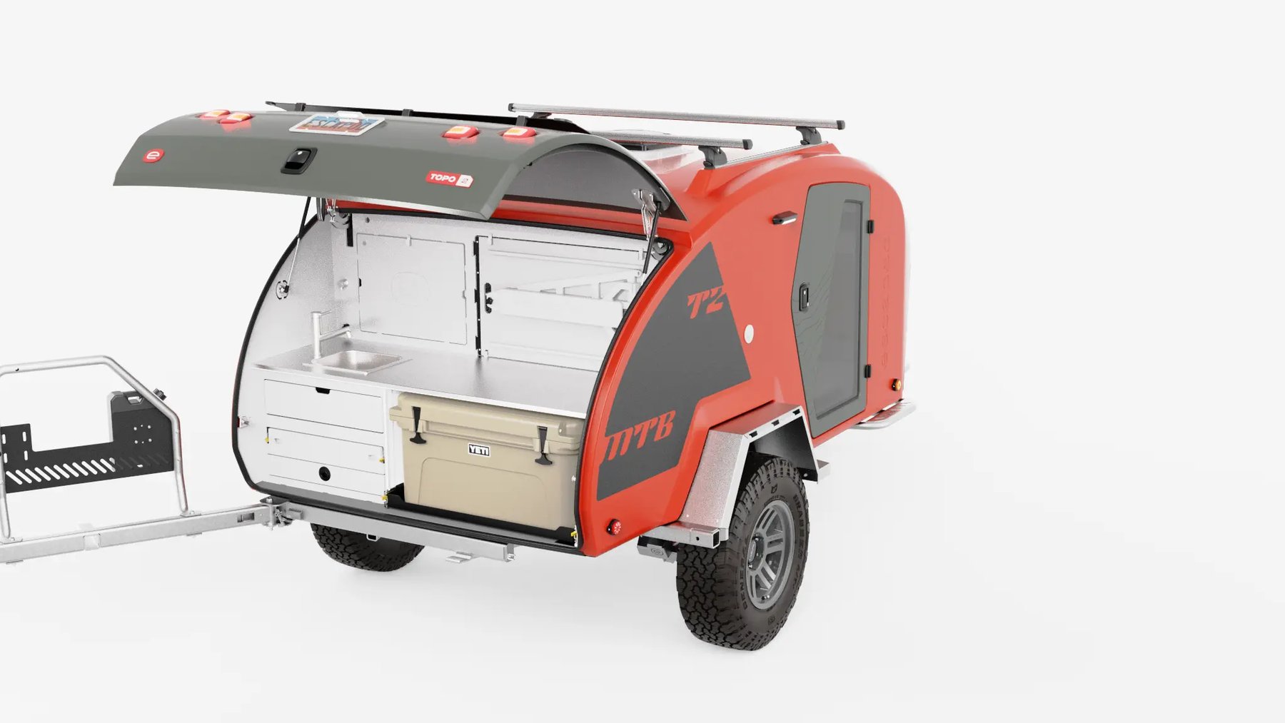 Trailer Zuidema P2 RVS