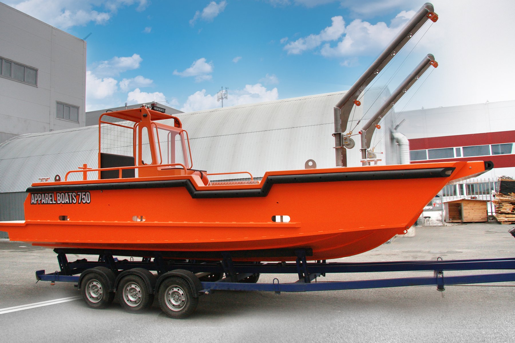 Kleinanhänger bis 750 kg Truck BOAT 750 S/385