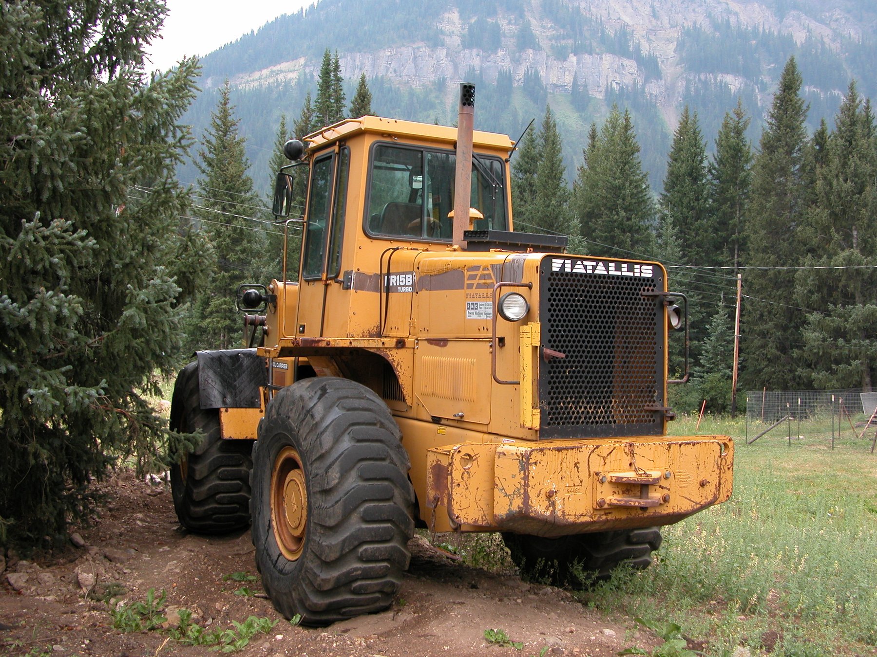 Excavator Fiat Allis FL175