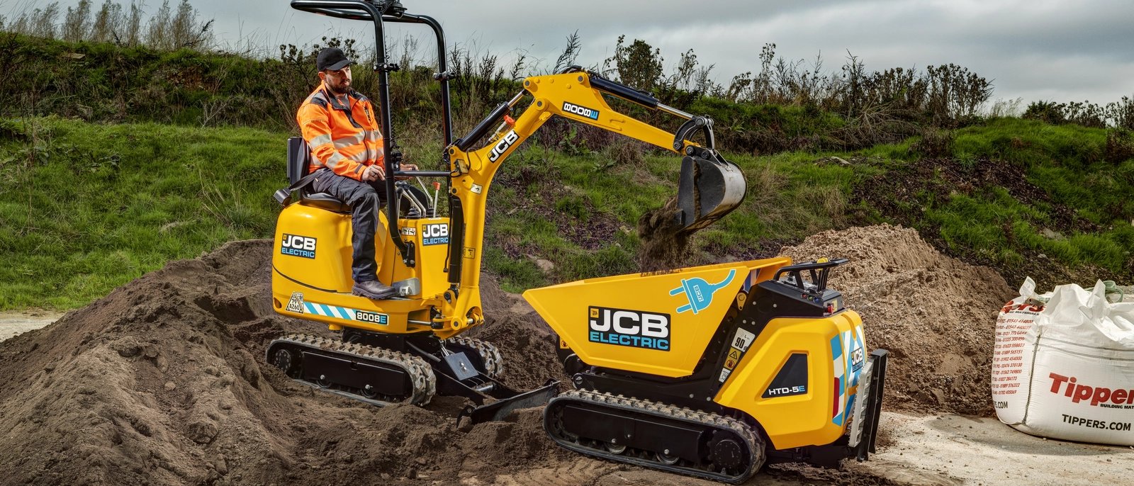 Road construction machine JCB HTD-5