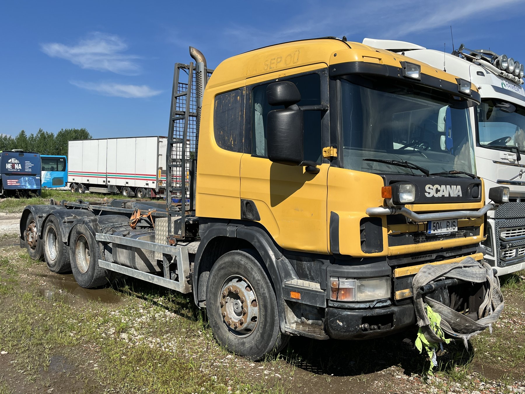 Truck Scania R-124 GB 8X4 NA
