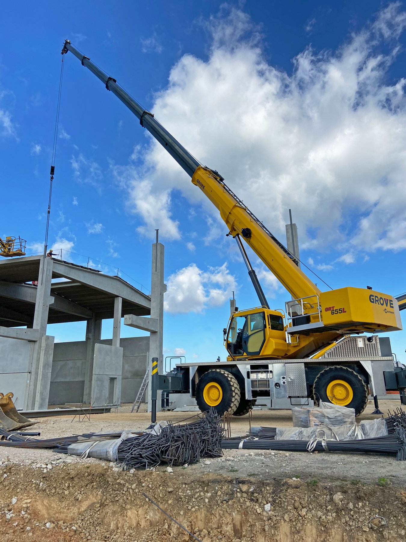 Mobil- & Geländekrane Grove GRT655L