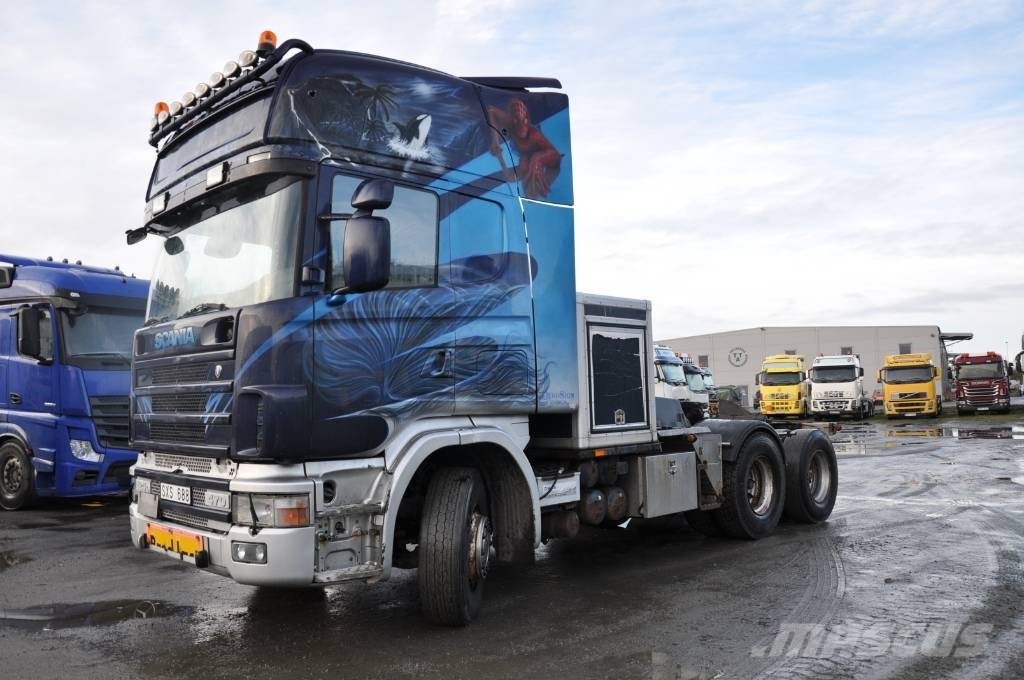 Truck Scania R 124 GB-6X4/430+145