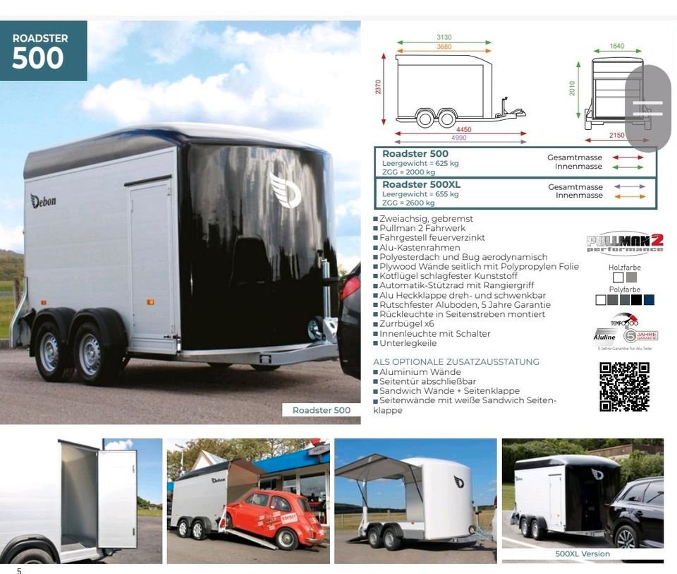 Trailer CONSTRUCTAM C500/A