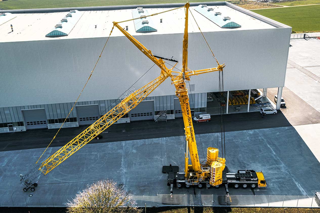 Mobile & rough terrain cranes Liebherr LTM1500-8.1 (84M)