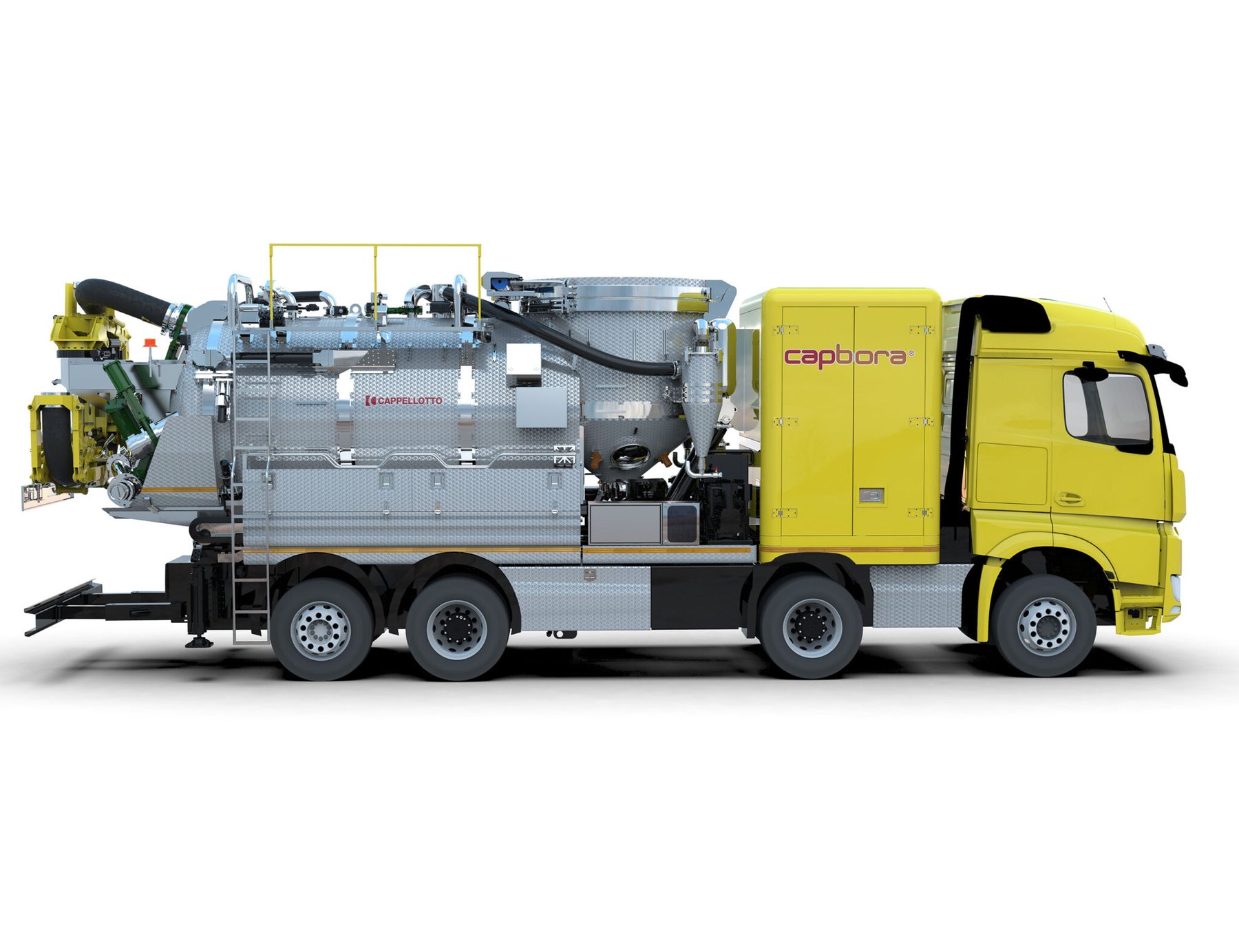 Sewer & vacuum equipment CAPPELLOTTO S.p.A. Supersauger / Saugbagger